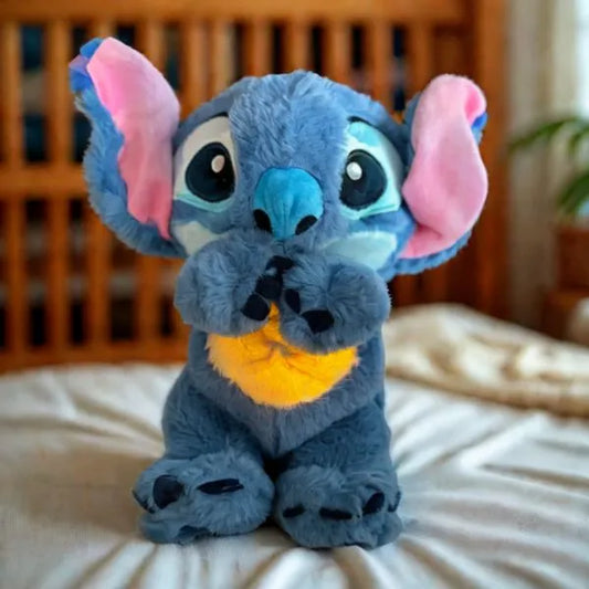 peluche stitch qui respire